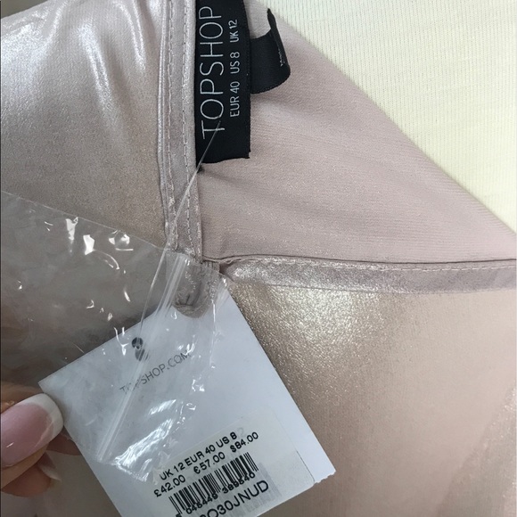 TOPSHOP Shiny Top - Picture 6 of 7